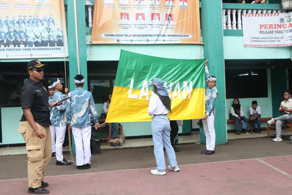 KESERUAN PELAKSANAAN LOMBA TATA UPACARA BENDERA (LTUB) SMA YAPPENDA TAHUN 2025
