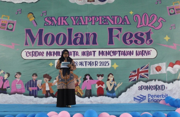 BULAN BAHASA (MOOLAN FEST) SMK YAPPENDA 2025 AKSELERASI LITERASI, CERDAS MEMILIH KATA, HEBAT MENCIPTA KARYA