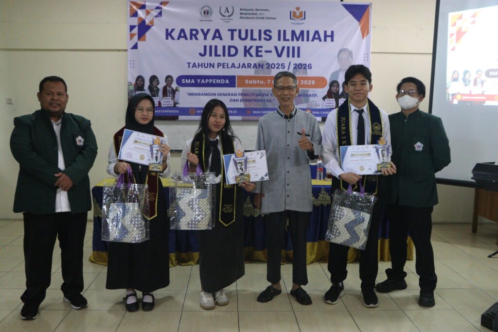 MELATIH PENELITI MUDA MELALUI LOMBA KARYA TULIS ILMIAH (KTI) JILID VIII SMA YAPPENDA TAHUN 2025/2026